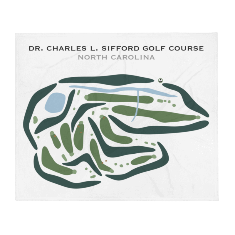 Dr. Charles L. Sifford Golf Course, North Carolina - Printed Golf Courses