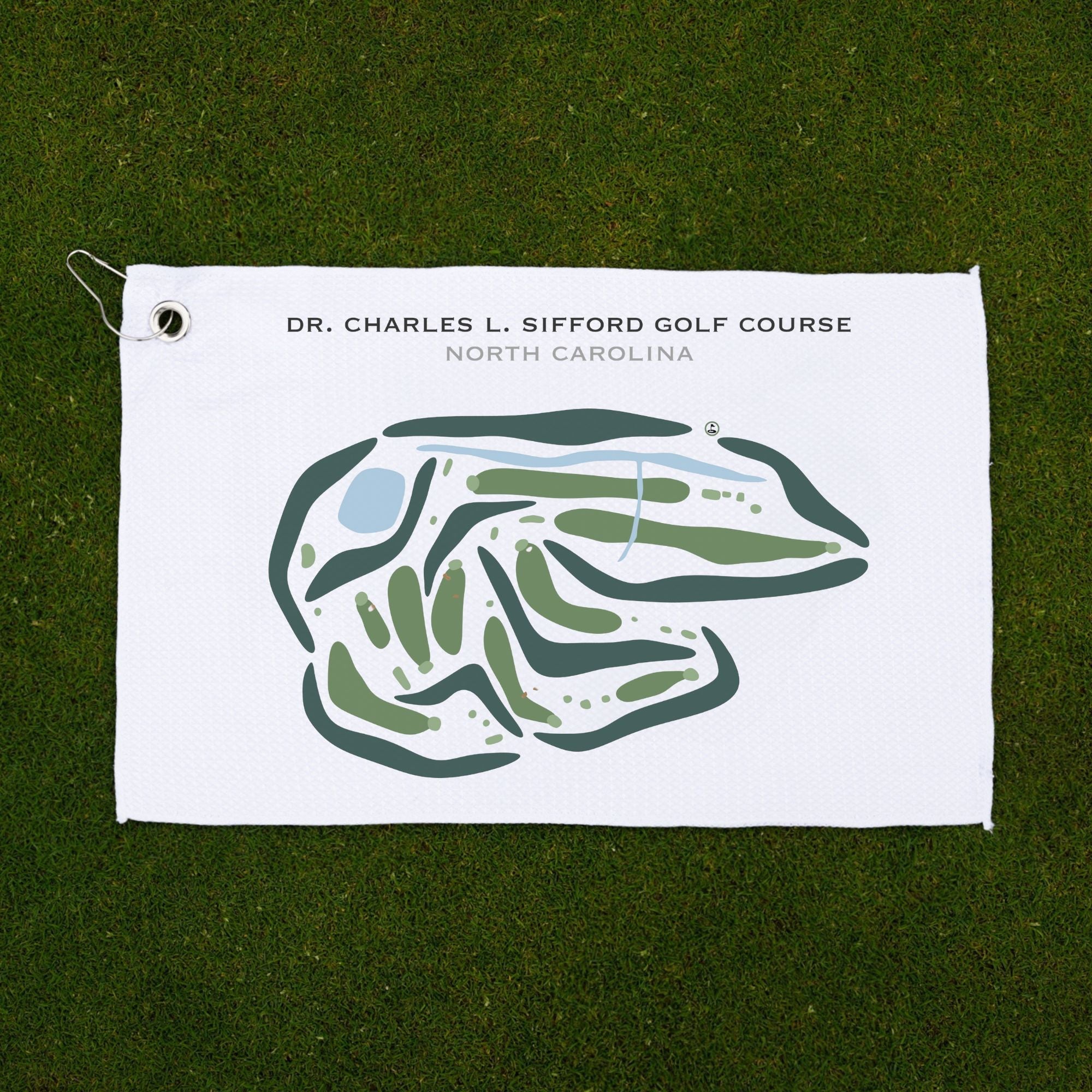 Dr. Charles L. Sifford Golf Course, North Carolina - Printed Golf Courses