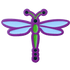 Dragonfly Crystal Ball Marker & Hat Clip by ReadyGOLF