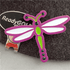 Dragonfly Crystal Ball Marker & Hat Clip by ReadyGOLF