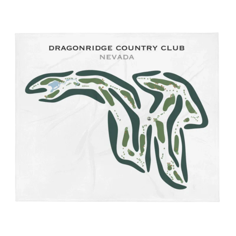 Dragonridge Country Club, Nevada - Printed Golf Course