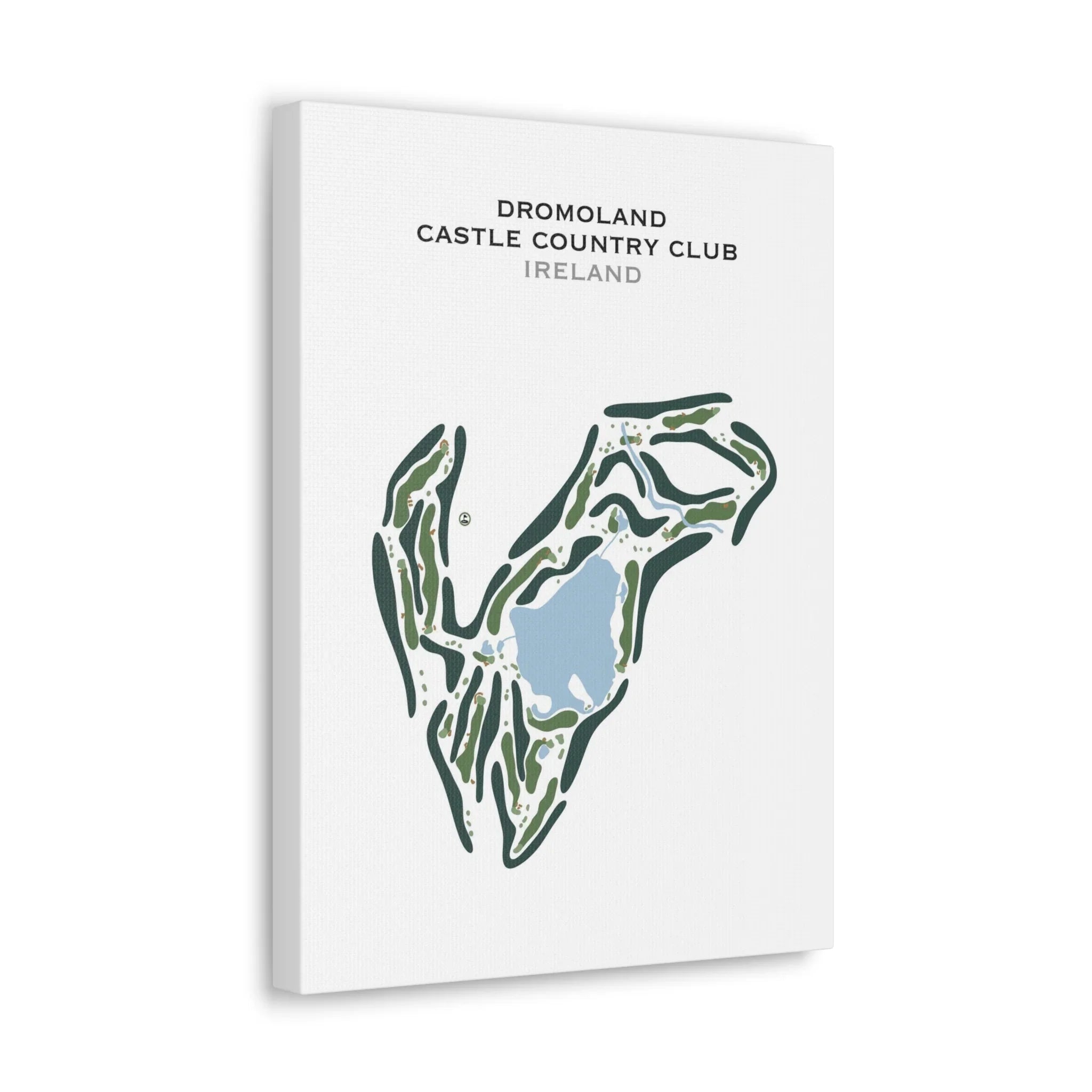 Dromoland Castle Country Club, Ireland - Printed Golf Course