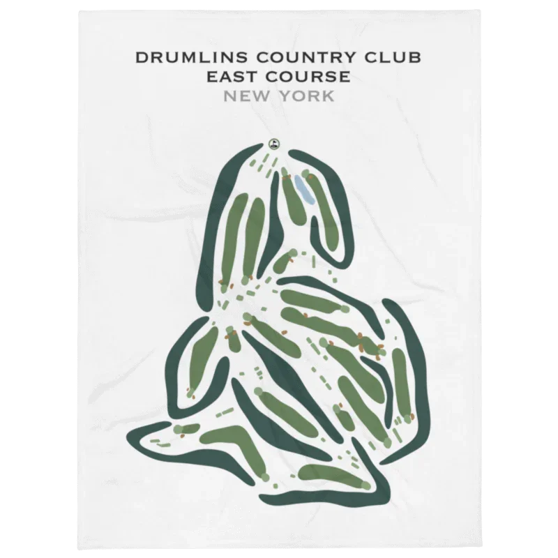 Drumlins Country Club East Course, New York - Printed Golf Courses