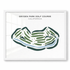 Dryden Park Golf Course, California - Printed Golf Courses