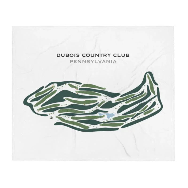 DuBois Country Club, Pennsylvania - Printed Golf Courses