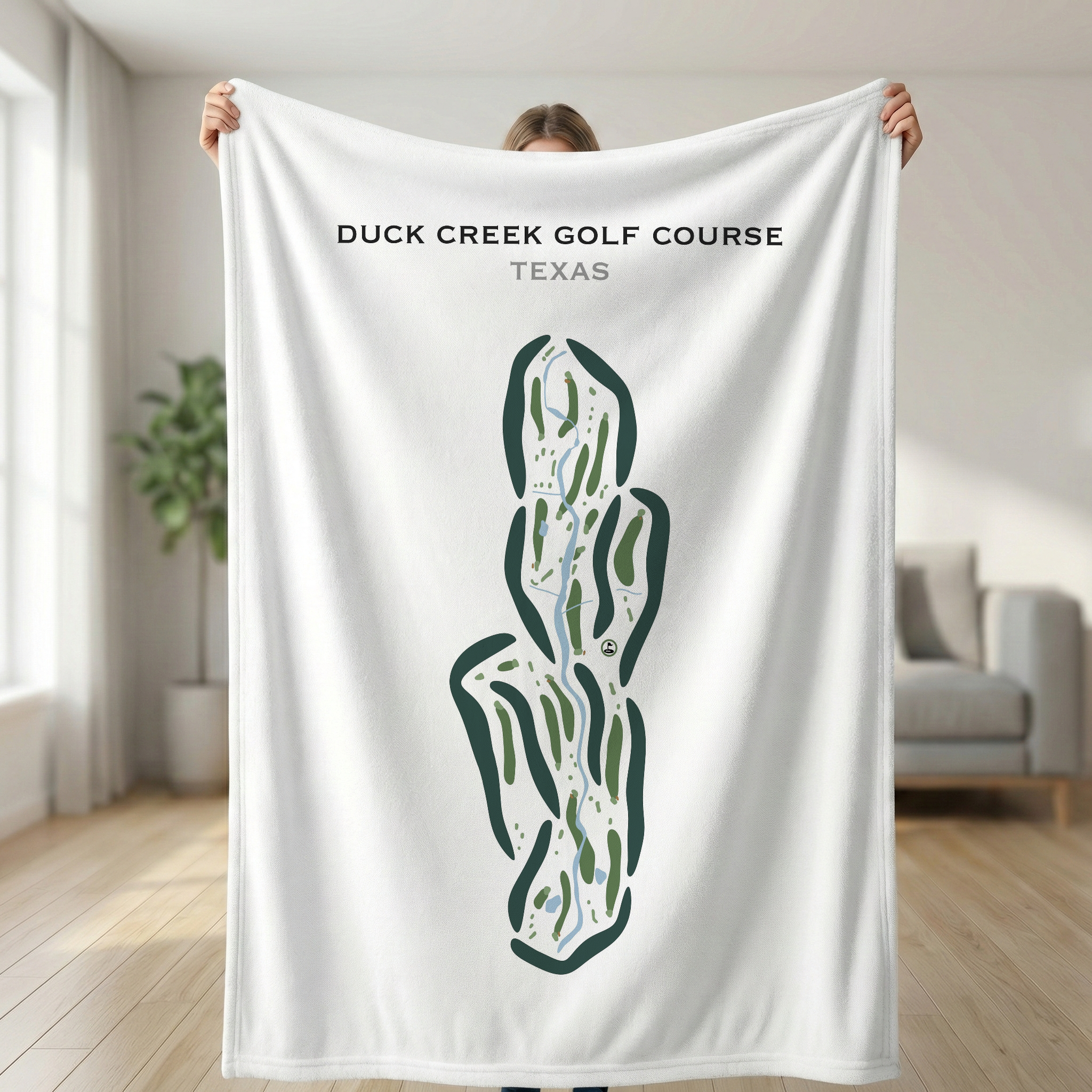 Duck Creek Golf Course, Texas - Printed Golf Courses