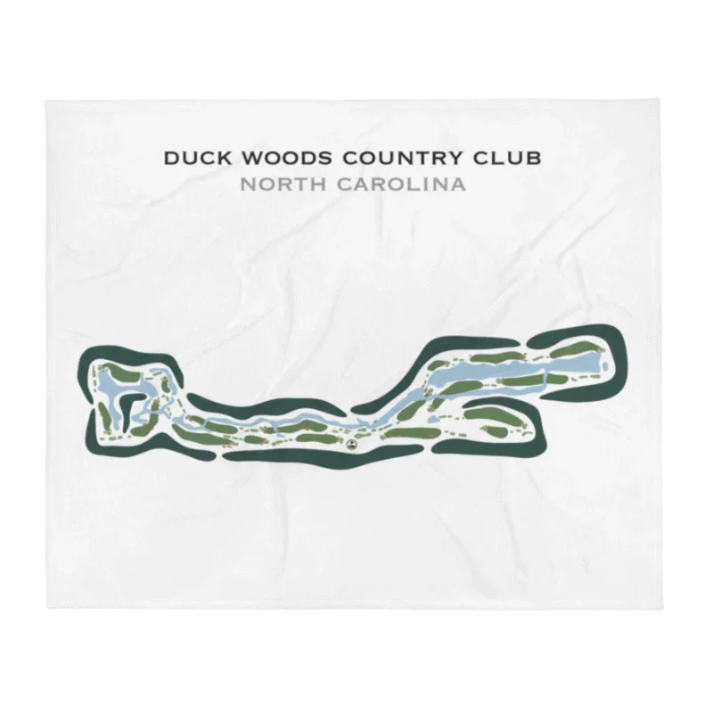 Duck Woods Country Club, North Carolina - Printed Golf Courses