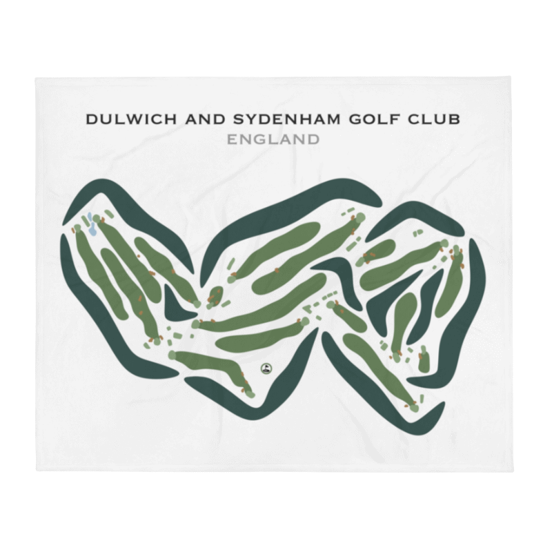 Dulwich & Sydenham Golf Club, England - Printed Golf Courses
