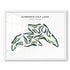 Dumbarnie Golf Links, Scotland - Printed Golf Course