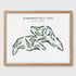Dumbarnie Golf Links, Scotland - Printed Golf Course