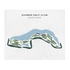 Dunbar Golf Club, Scotland - Printed Golf Courses