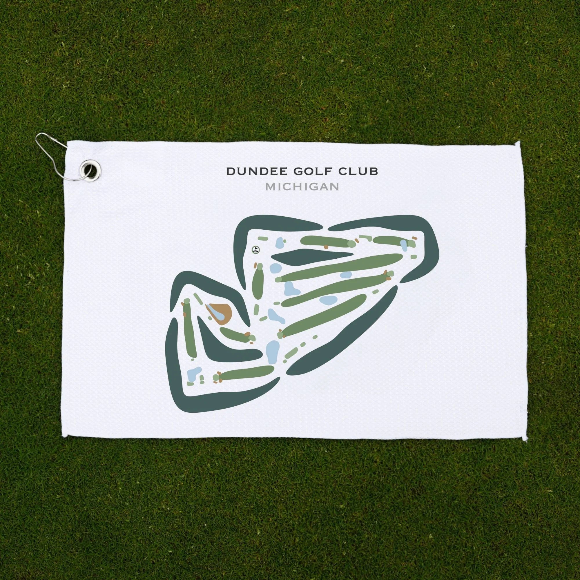 Dundee Golf Club, Michigan - Printed Golf Courses