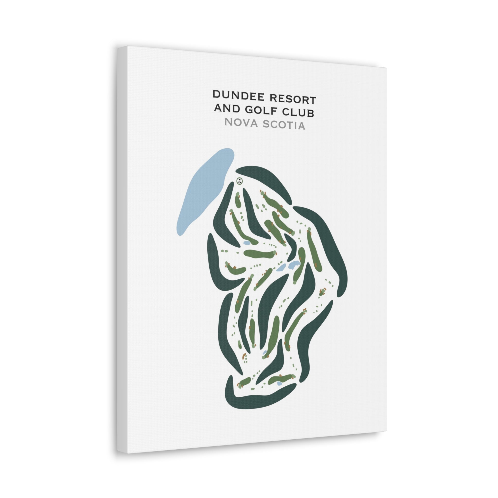 Dundee Resort & Golf Club, Nova Scotia - Printed Golf Courses