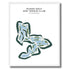 The Dunes Golf & Tennis Club, Sanibel Island, Florida - Printed Golf Courses
