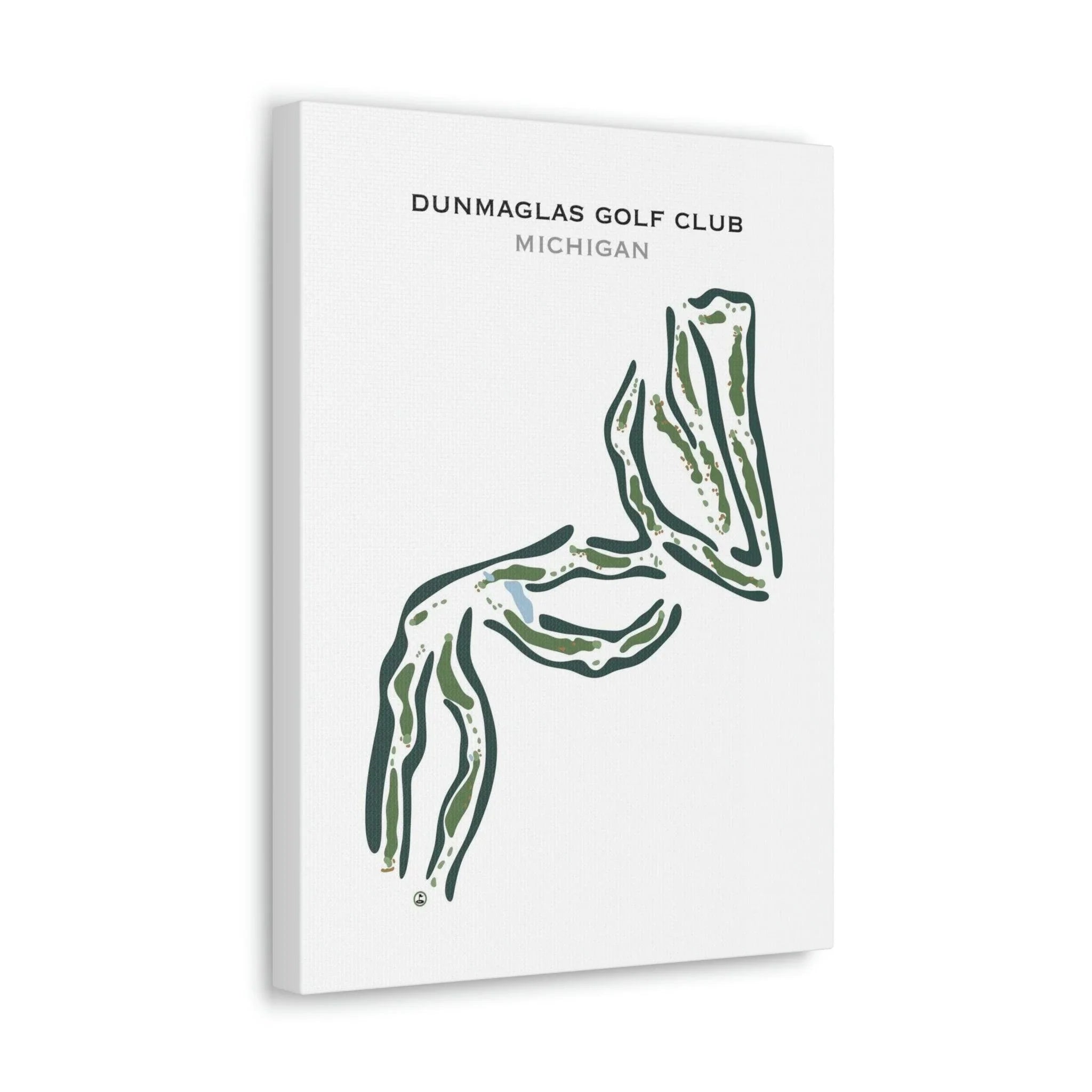 Dunmaglas Golf Club, Michigan - Printed Golf Courses