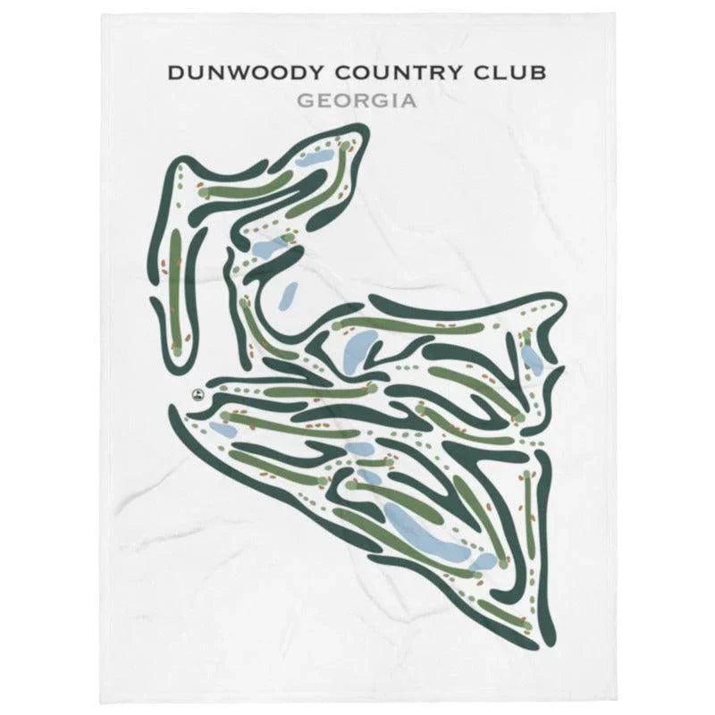 Dunwoody Country Club, Georgia - Printed Golf Courses