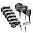 Callaway NEW Edge Complete Set RH Stiff Flex Driver FW Hybrid Irons