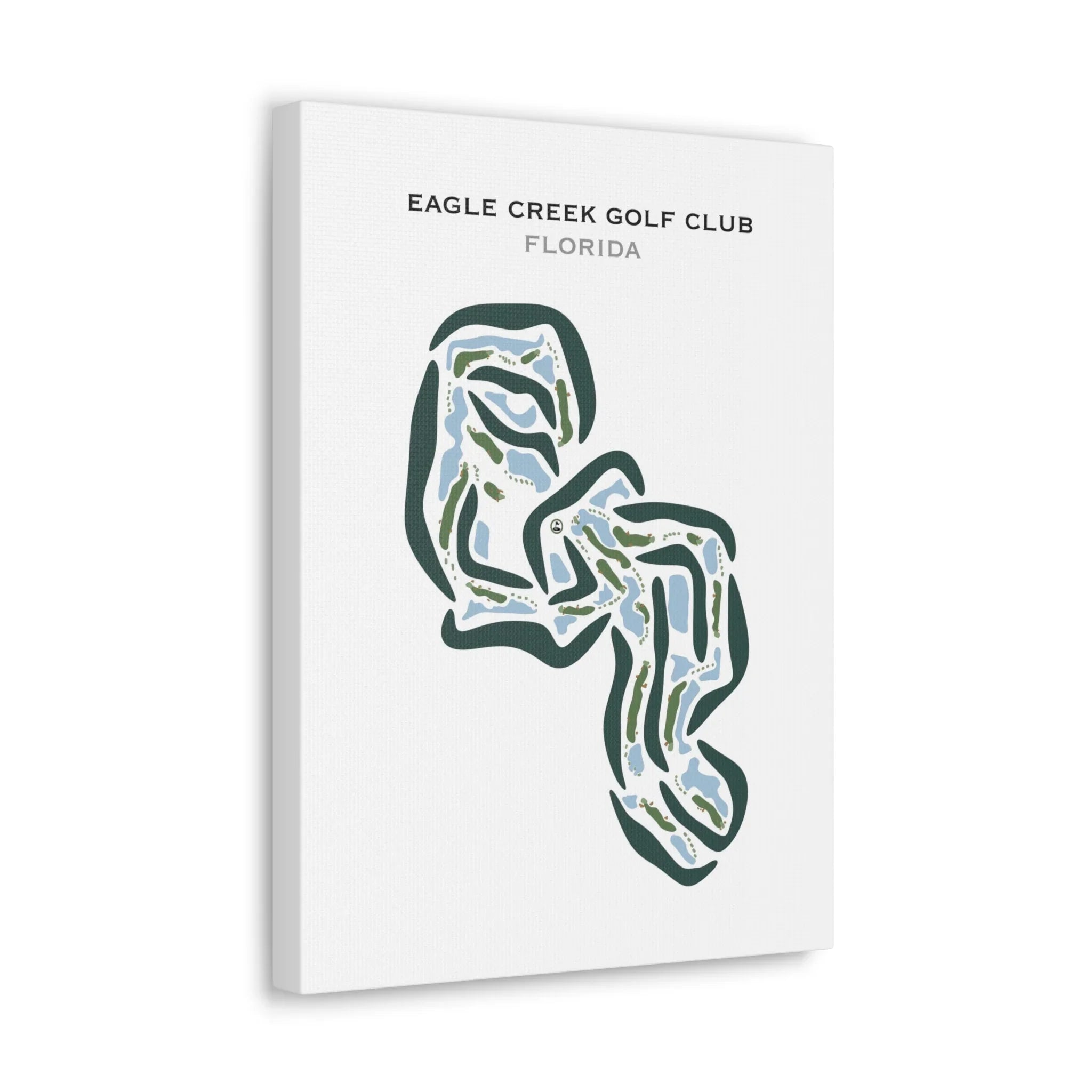 Eagle Creek Golf Club, Orlando, Florida - Printed Golf Courses