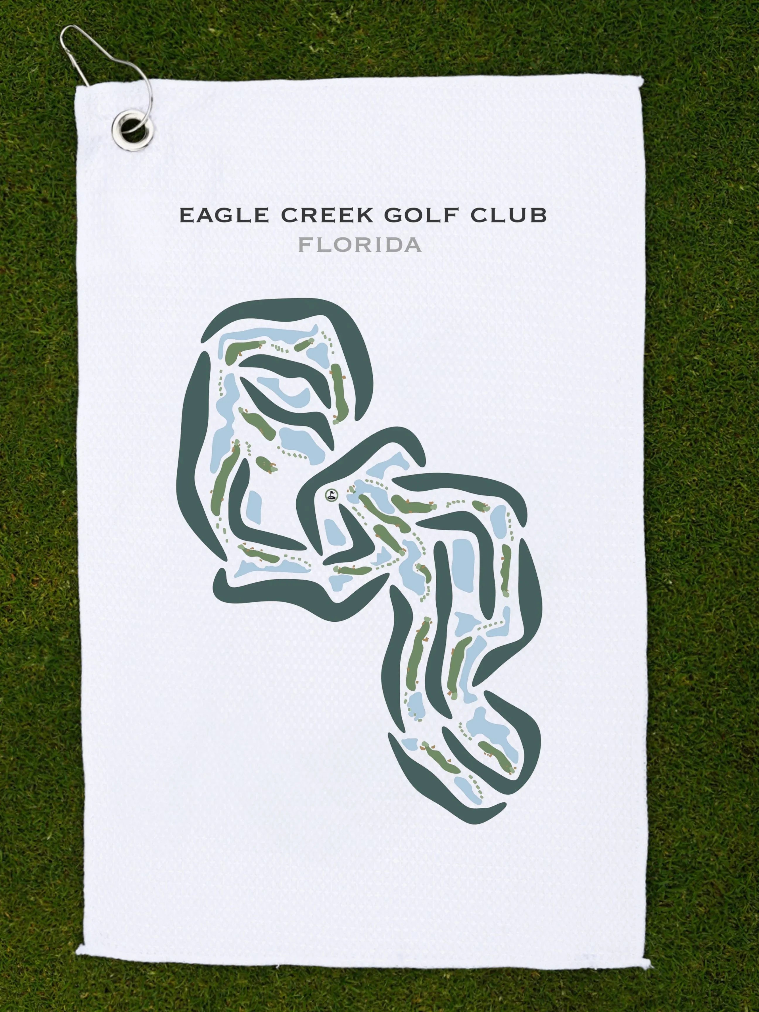 Eagle Creek Golf Club, Orlando, Florida - Printed Golf Courses