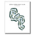 Eagle Creek Golf Club, Orlando, Florida - Printed Golf Courses