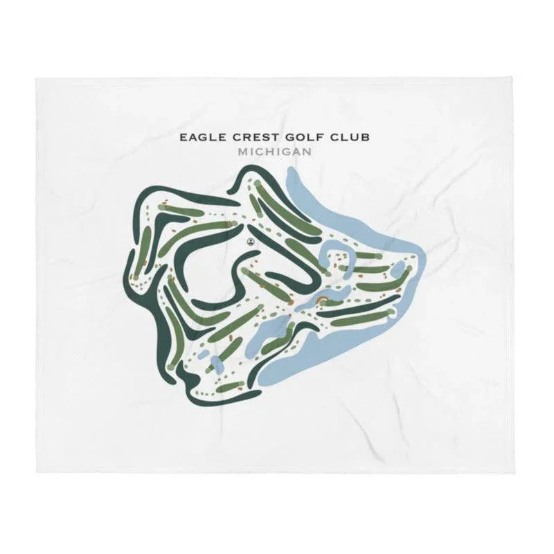 Eagle Crest Golf Club, Michigan - Printed Golf Courses