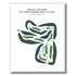 Eagle Course at Pine Knob Golf Club, Clarkston, Michigan - Printed Golf Courses