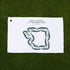 Eagle Course at The Oaks Club, Florida - Printed Golf Courses