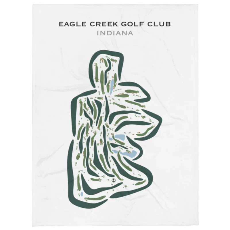 Eagle Creek Golf Club, Indiana - Printed Golf Course