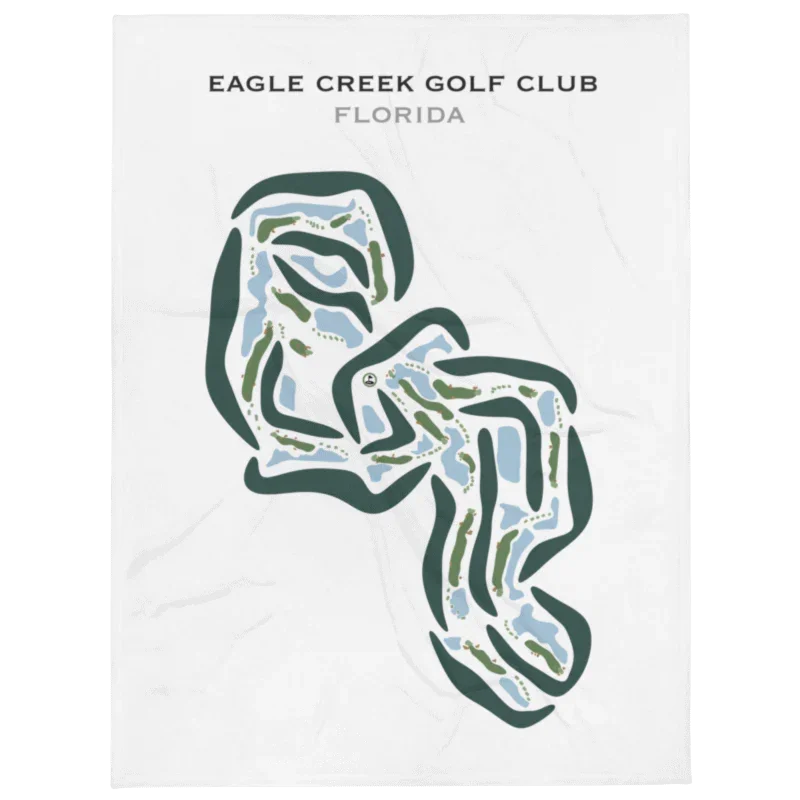 Eagle Creek Golf Club, Florida - Printed Golf Courses