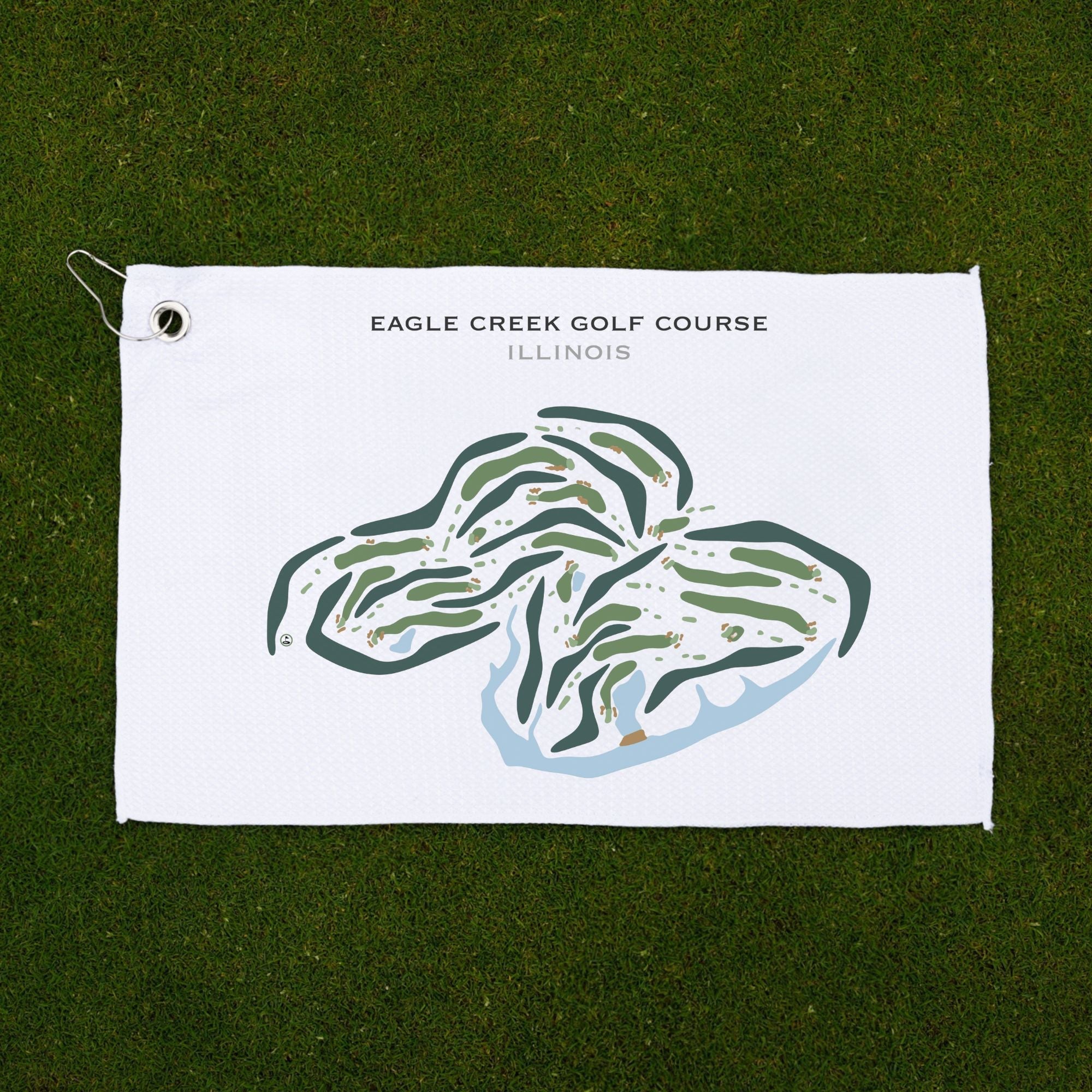 Eagle Creek Golf Course, Illinois - Printed Golf Courses