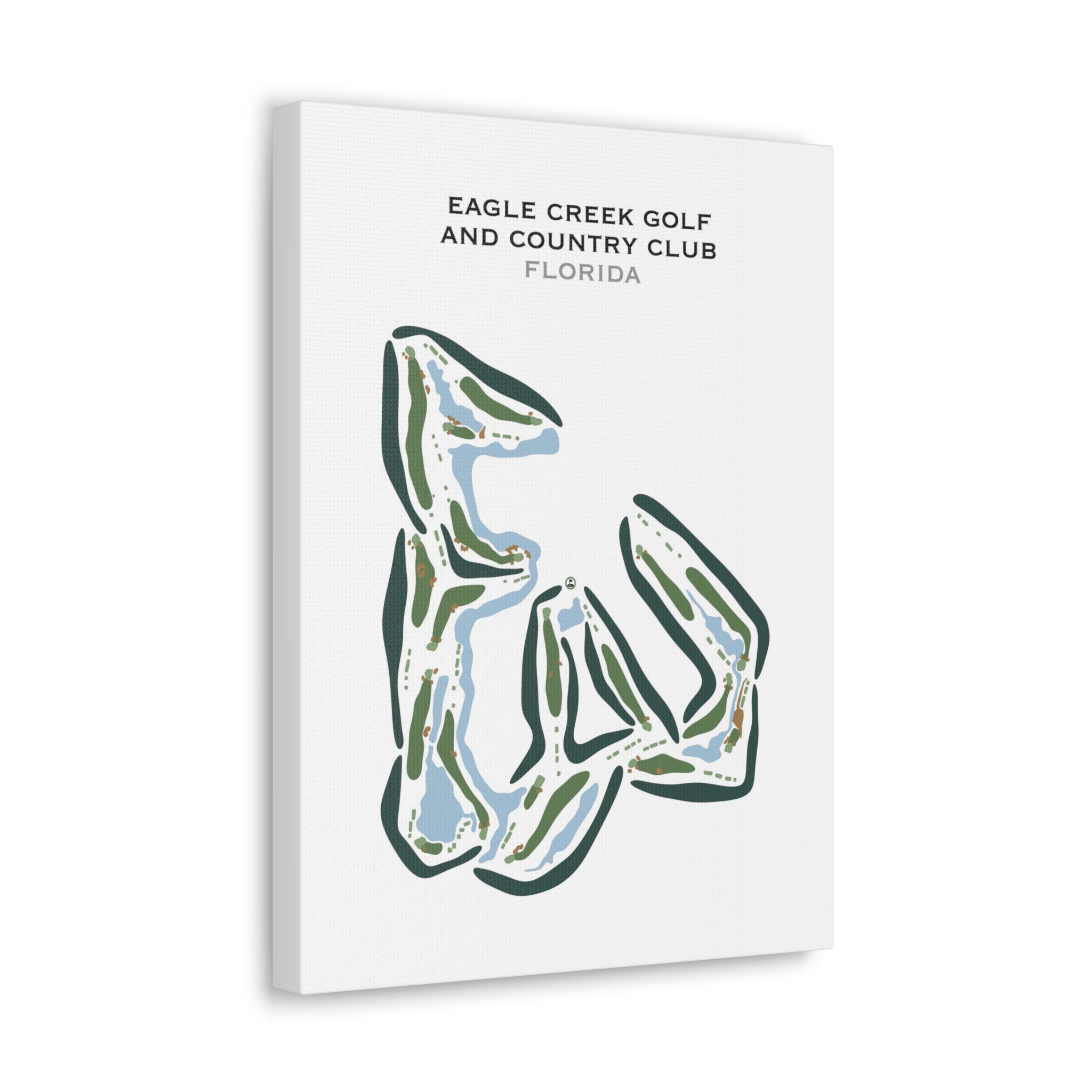 Eagle Creek Golf & Country Club, Florida - Printed Golf Courses