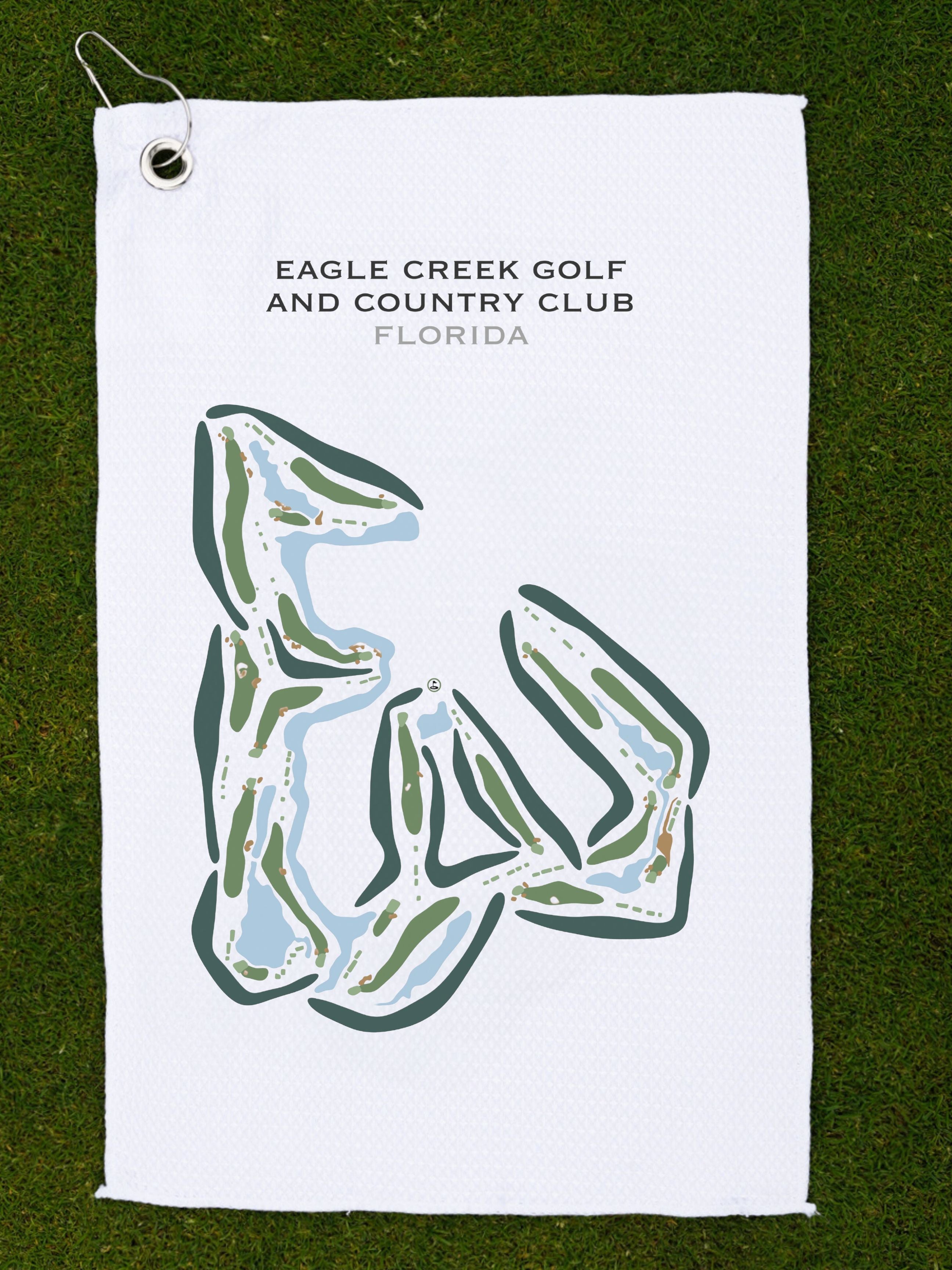 Eagle Creek Golf & Country Club, Florida - Printed Golf Courses