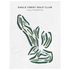 Eagle Crest Golf Club, California - Printed Golf Courses