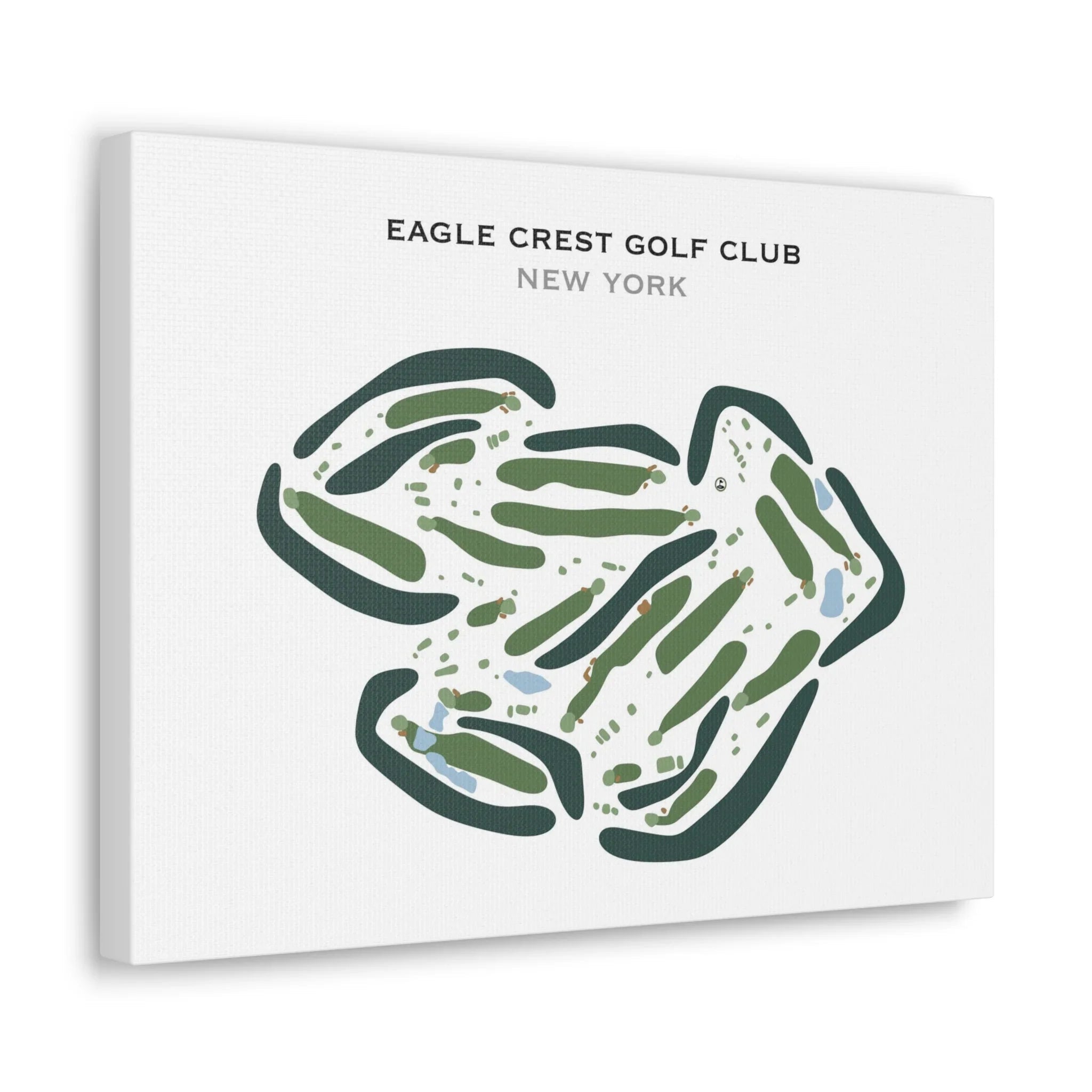 Eagle Crest Golf Club, New York - Printed Golf Courses