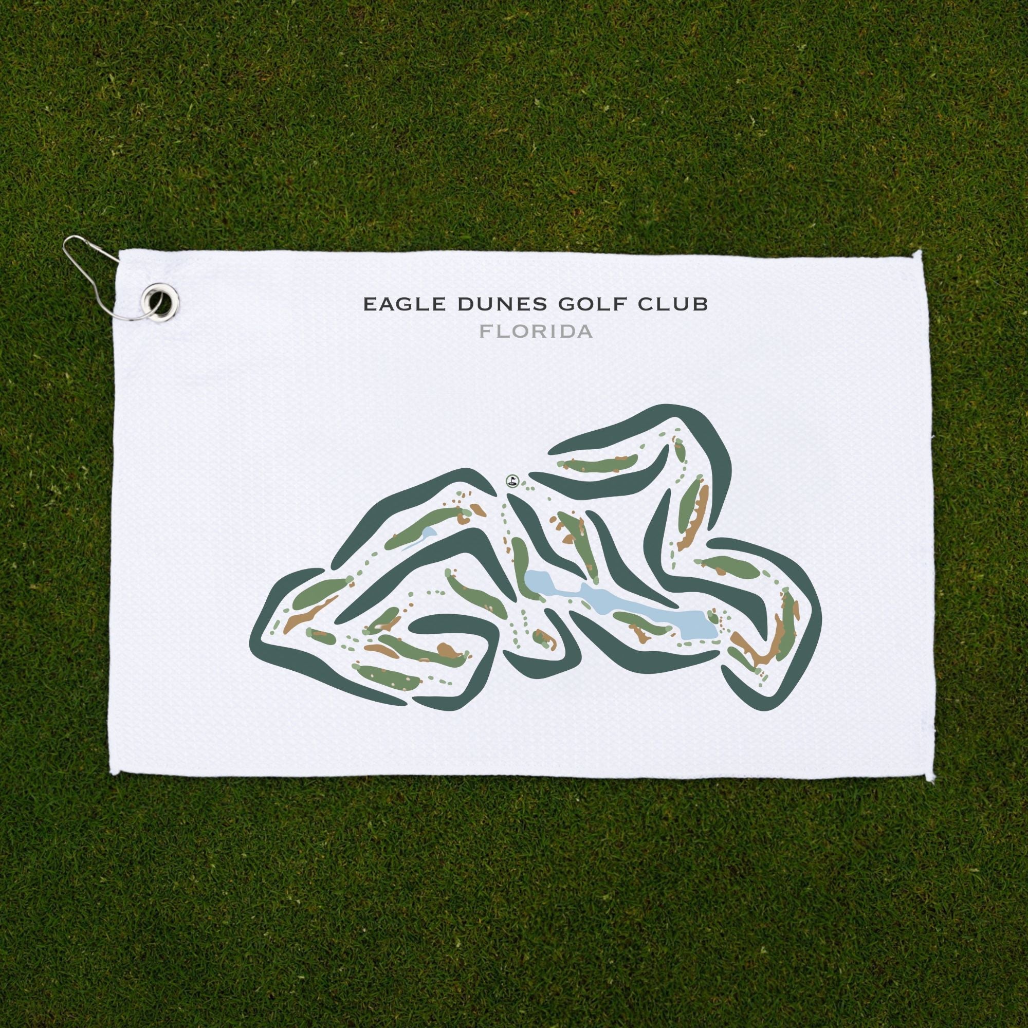 Eagle Dunes Golf Club, Florida - Printed Golf Courses