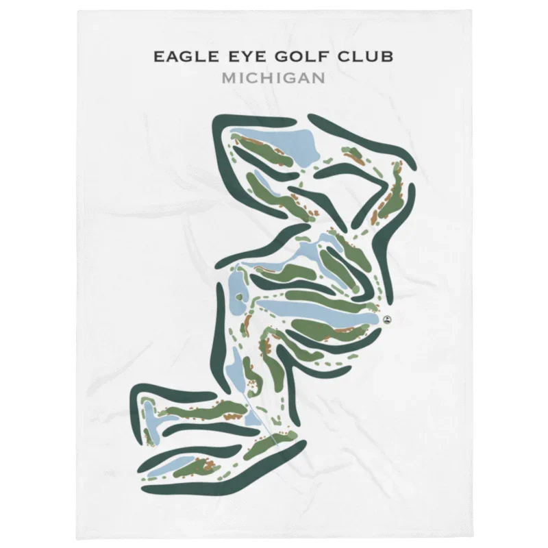 Eagle Eye Golf Club, Michigan - Printed Golf Course