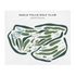 Eagle Falls Golf Club, Montana - Printed Golf Courses