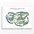 Eagle Falls Golf Club, Montana - Printed Golf Courses