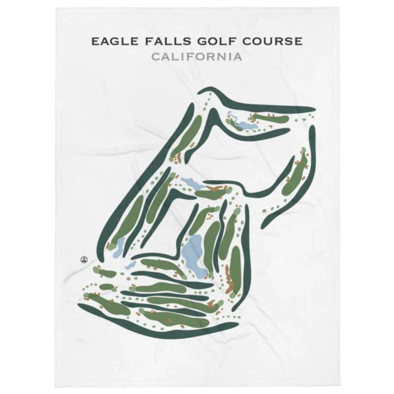 Eagle Falls Golf Course, California - Printed Golf Courses