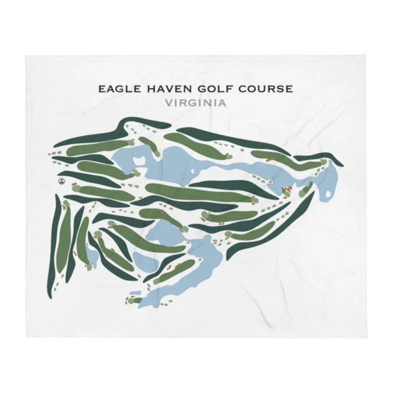Eagle Haven Golf Course, Virginia - Printed Golf Courses