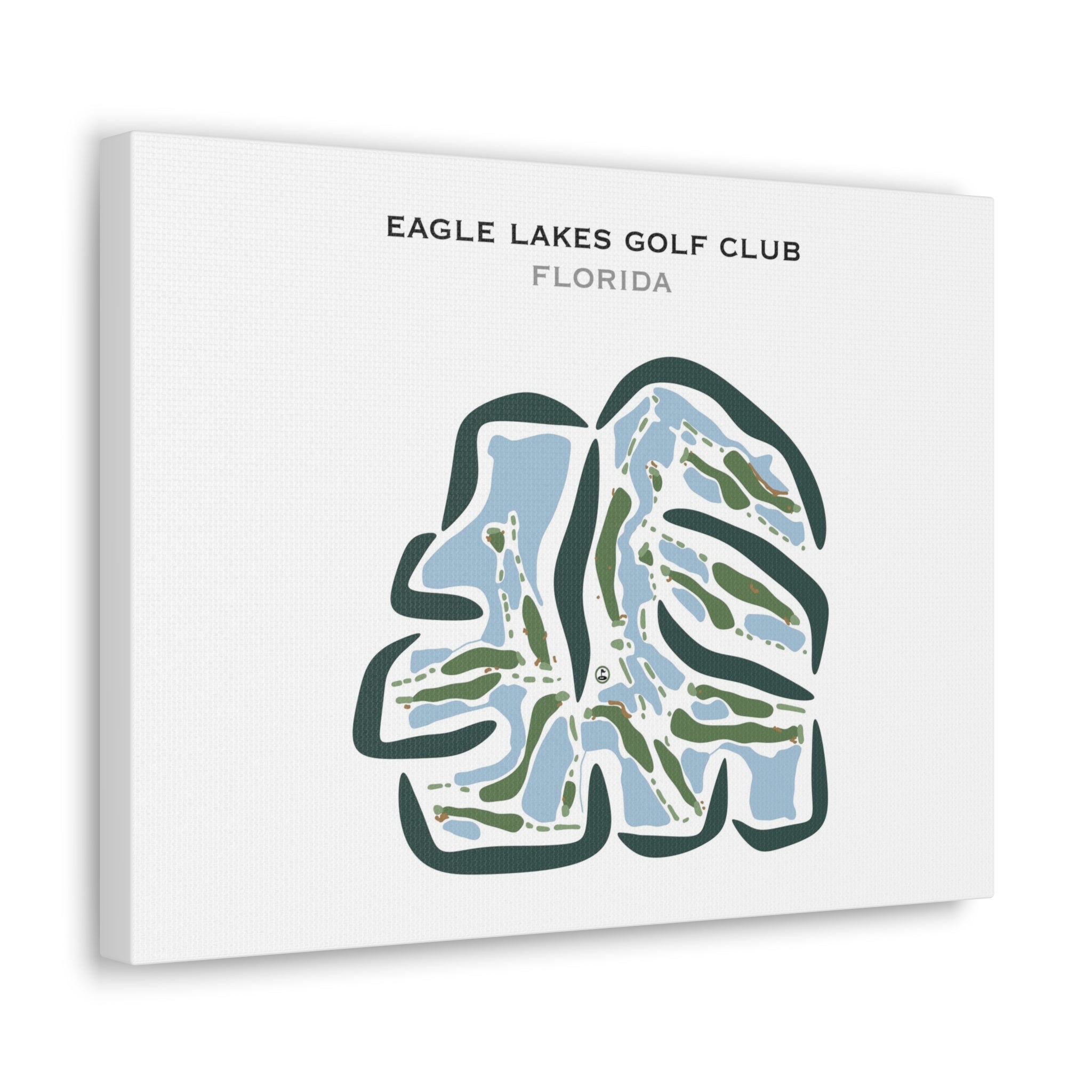 Eagle Lakes Golf Club, Florida - Printed Golf Courses