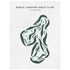 Eagle Landing Golf Course, Florida - Printed Golf Courses