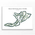 Eagle Mountain Golf Course, Brigham City Utah - Printed Golf Courses