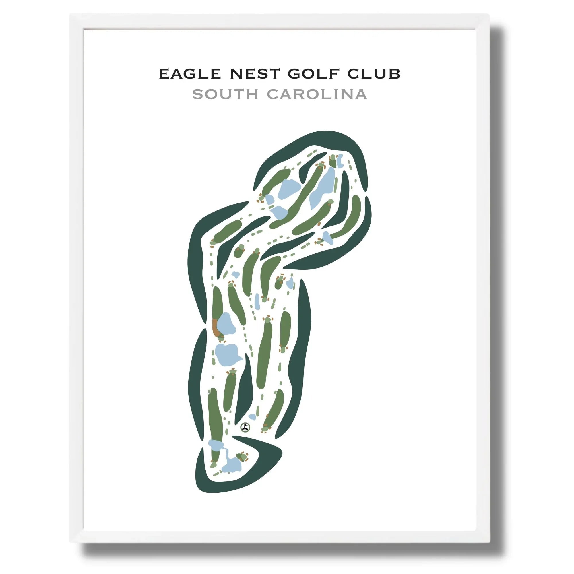 Eagle Nest Golf Club, South Carolina - Printed Golf Courses