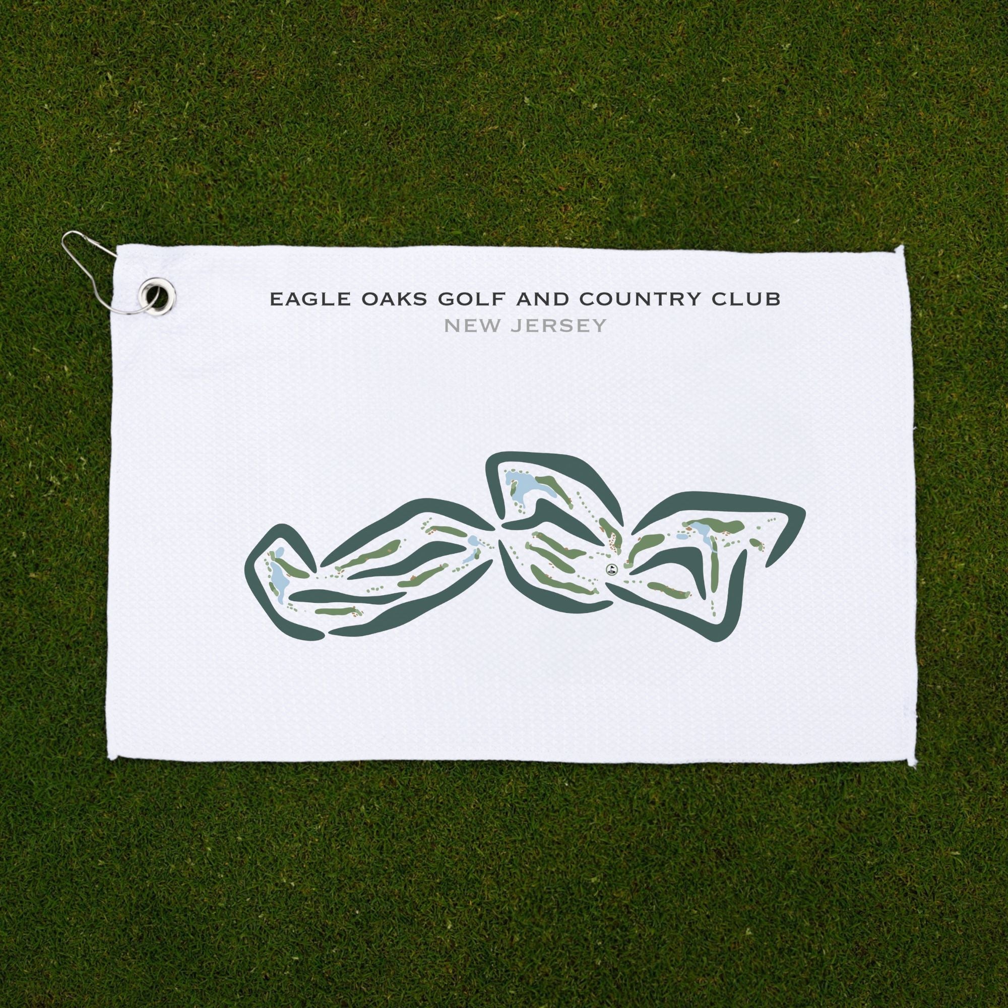 Eagle Oaks Golf & Country Club, New Jersey - Printed Golf Courses