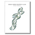 Eagle Oaks Country Club, New Jersey - Printed Golf Courses