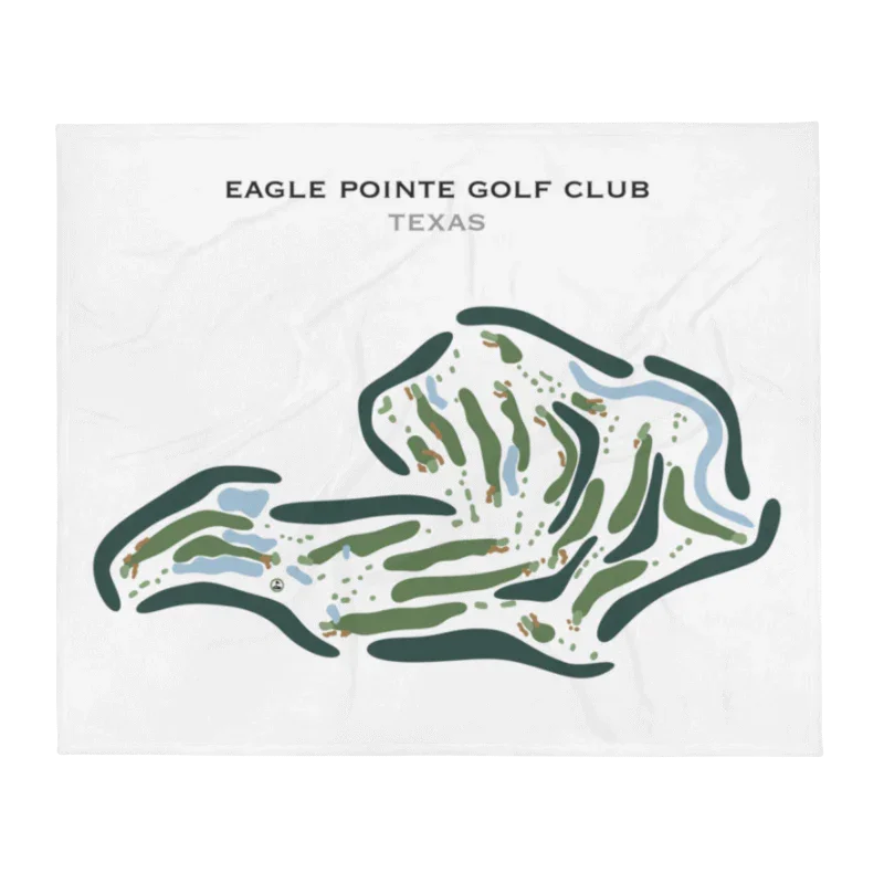 Eagle Pointe Golf Club, Texas - Printed Golf Courses