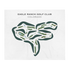 Eagle Ranch Golf Course, Colorado - Printed Golf Courses