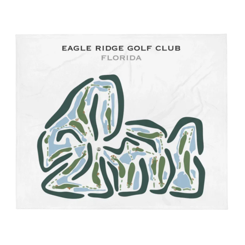 Eagle Ridge Golf Club, Florida - Printed Golf Courses