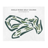 Eagle Ridge Golf Course, Minnesota - Printed Golf Courses